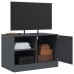 vidaXL Mueble para TV de acero gris antracita 67x39x44 cm