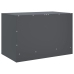 Muebles para TV 2 unidades acero gris antracita 67x39x44 cm