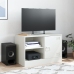 Mueble para TV de acero blanco 67x39x44 cm