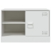 Mueble para TV de acero blanco 67x39x44 cm