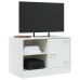 Muebles para TV 2 unidades acero blanco 67x39x44 cm