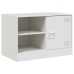 Muebles para TV 2 unidades acero blanco 67x39x44 cm