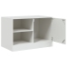 Muebles para TV 2 unidades acero blanco 67x39x44 cm