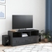 Mueble para TV de acero gris antracita 99x39x44 cm