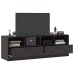 Muebles para TV 2 unidades acero negro 67x39x44 cm