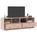 Muebles para TV 2 unidades acero rosa 67x39x44 cm