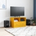 Mueble para TV de acero amarillo mostaza 67x39x44 cm