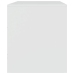 Mueble para TV de acero blanco 67x39x44 cm