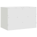 Mueble para TV de acero blanco 67x39x44 cm