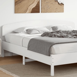 Cabecero de cama madera maciza de pino blanco 200 cm