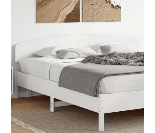 Cabecero de cama madera maciza de pino blanco 200 cm