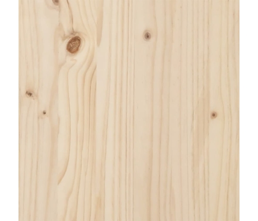 Cabecero de madera maciza de pino 150 cm