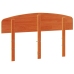 Cabecero de cama madera maciza de pino marrón cera 140 cm