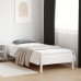 Estructura cama sin colchón madera maciza pino blanca 100x200cm