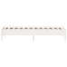 Estructura cama sin colchón madera maciza pino blanca 100x200cm