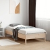 Estructura de cama sin colchón madera maciza de pino 90x190 cm