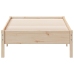 Estructura de cama sin colchón madera maciza de pino 90x190 cm