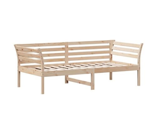 Sofá cama sin colchón madera maciza de pino 90x190 cm