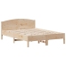 vidaXL Estructura de cama con cabecero madera de pino blanco 150x200cm