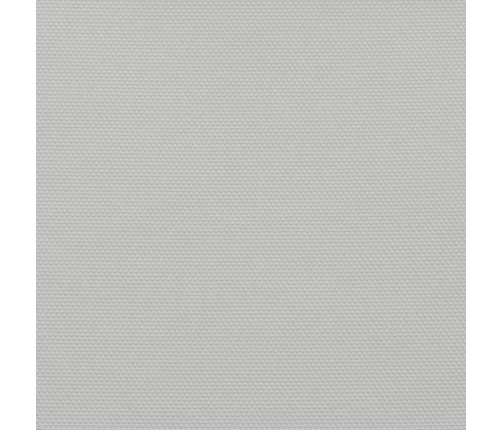 Pantalla de balcón 100% poliéster Oxford gris claro 75x300 cm