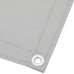Pantalla de balcón 100% poliéster Oxford gris claro 90x1000 cm