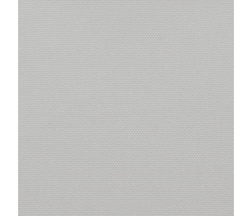 Pantalla de balcón 100% poliéster Oxford gris claro 90x1000 cm