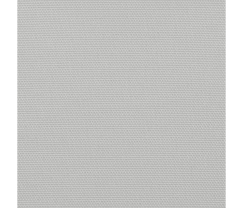 Pantalla de balcón 100% poliéster Oxford gris claro 120x700 cm