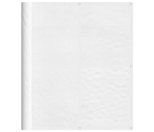 Pantalla de balcón 100% poliéster Oxford blanco 120x1000 cm