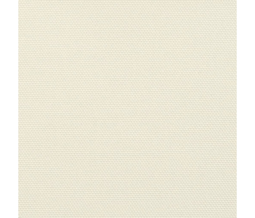 Pantalla de balcón 100% poliéster Oxford crema 90x800 cm