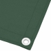Pantalla de balcón 100% poliéster Oxford verde oscuro 90x1000cm
