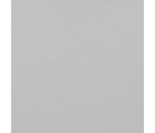 Toldo de vela poliéster oxford 100% gris claro 8x5 m