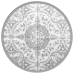 Alfombra de exterior ARAKIL gris claro Ø120 cm PP