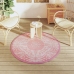 Alfombra de exterior ARAKIL rosa Ø120 cm PP