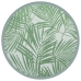 Alfombra de exterior ARAKIL verde Ø120 cm PP