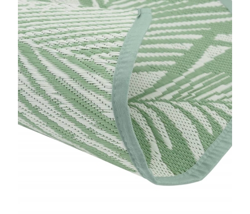 Alfombra de exterior ARAKIL verde Ø120 cm PP