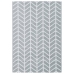 Alfombra de exterior PP gris 160x230 cm