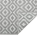 Alfombra de exterior PP ARAKIL gris 80x150 cm