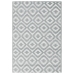 Alfombra exterior ARAKIL PP gris 160x230 cm