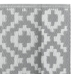 Alfombra de exterior PP ARAKIL gris 190x290 cm