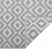 Alfombra exterior ARAKIL PP gris 80x250 cm