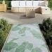 Alfombra de exterior PP verde 120x180 cm