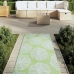 Alfombra de exterior PP verde 80x250 cm