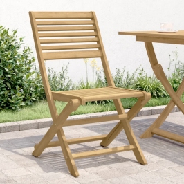 Sillas de jardín plegables 2 uds madera acacia 48,5x61,5x87 cm