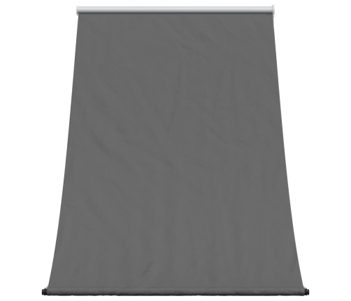 Toldo retráctil de tela y acero gris antracita 150x150 cm