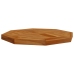 Tablero de mesa octogonal de madera maciza de teca 40x40x2,5 cm