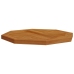 Tablero de mesa octogonal de madera maciza de teca 50x50x2,5 cm