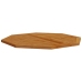 Tablero de mesa octogonal de madera maciza de teca 90x90x2,5 cm