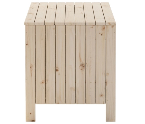 Caja de almacenaje con tapa RANA madera maciza pino 100x49x54cm