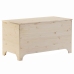 Caja de almacenaje con tapa RANA madera maciza pino 100x49x54cm