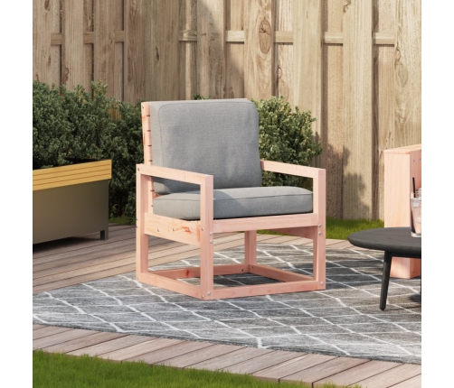 vidaXL Silla de jardín madera maciza Douglas 57,5x63x76 cm